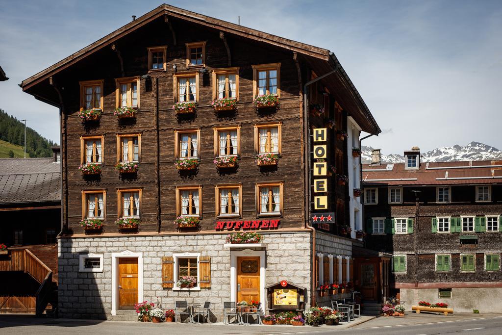 Hotel Nufenen Ulrichen Buitenkant foto